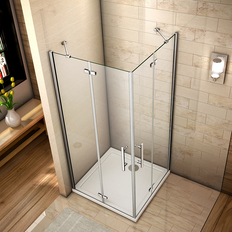 Sliding/Bi fold/Pivot/Walk In/Corner Entry Shower Doors Enclosure Glass