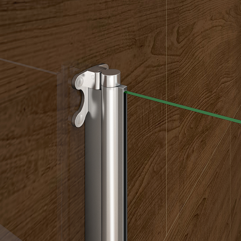 Aica Folding Pivot Bath Shower Screen Pivot Hinge Chrome Glass Panel Bathroom A eBay