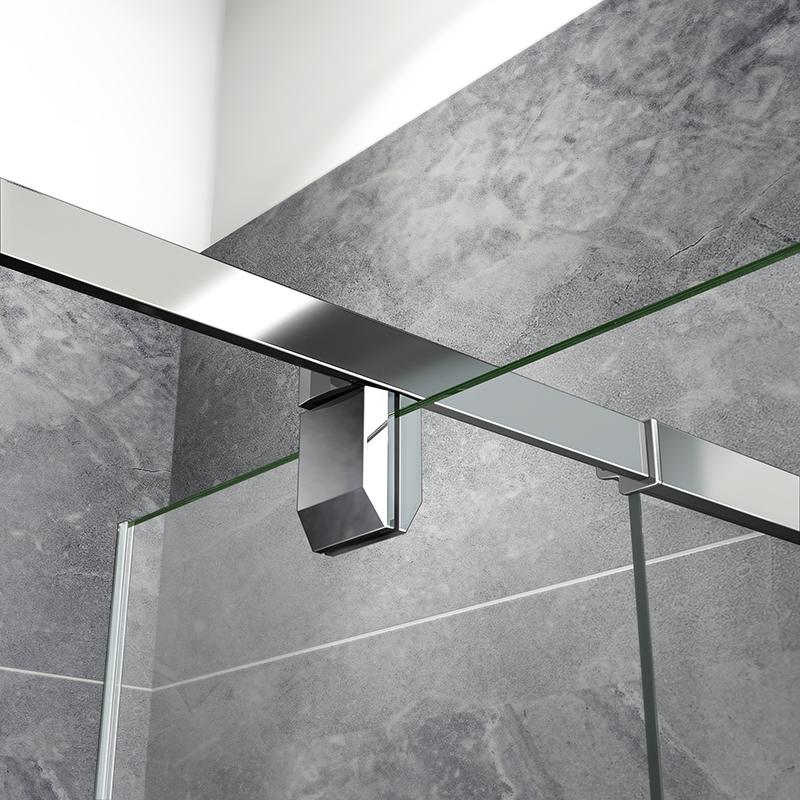 800 900 1000mm Framed Pivot Hinge Shower Door Enclosure Side Panel