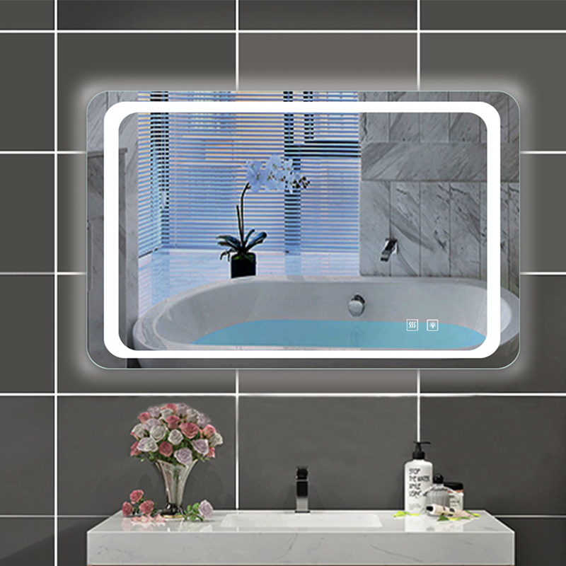 Badezimmerspiegel mit Beleuchtung 50-140 cm Touch Beschlagfrei LED