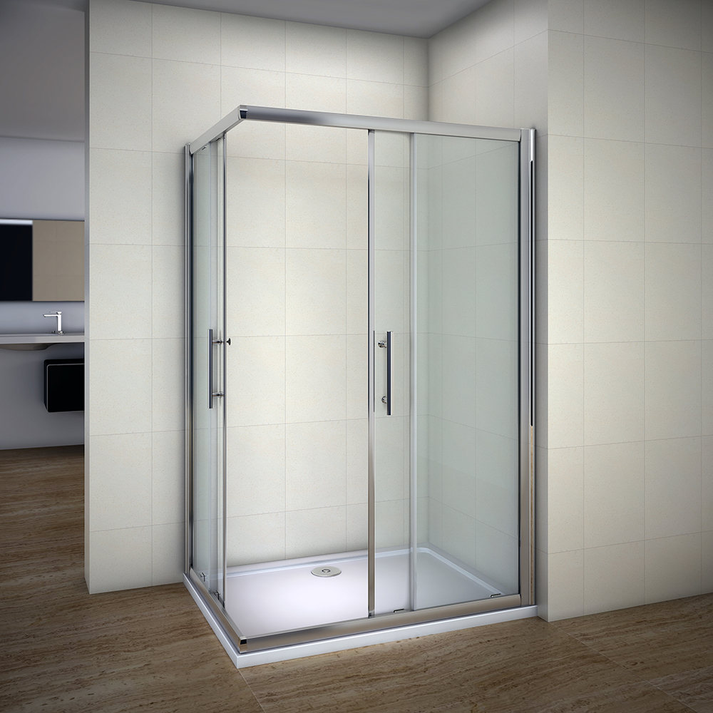 Bifold/Pivot/Hinge/Sliding/Wet Room Shower Door Enclosure Glass Screen