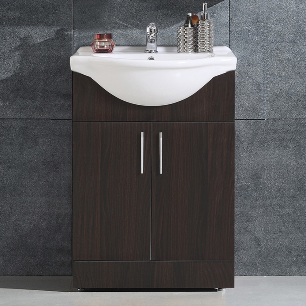 Badmöbel Set Unterschrank mit Waschbecken Waschtisch Waschplatz Spiegel