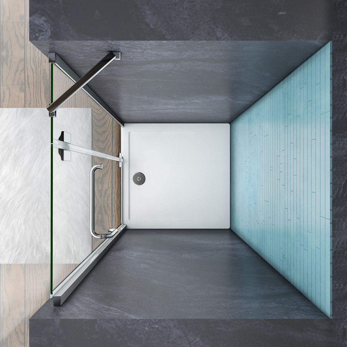 8mm ESG Echtglas Nano Glas Duschtür Duschkabine Dusche Duschwand