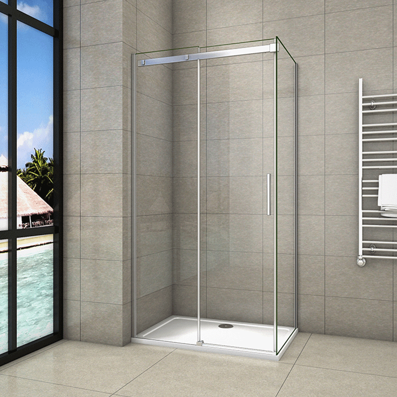 Sliding Shower Enclosure Shower Door Bathroom Wet Room Walk In Cubicl