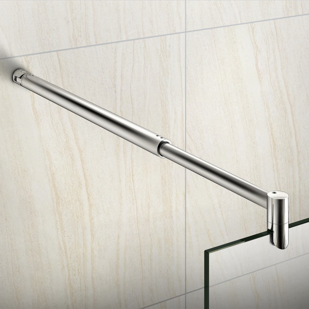 Aluminium Alloy Support bar For 610mm Glass Wet Room Screen Shower