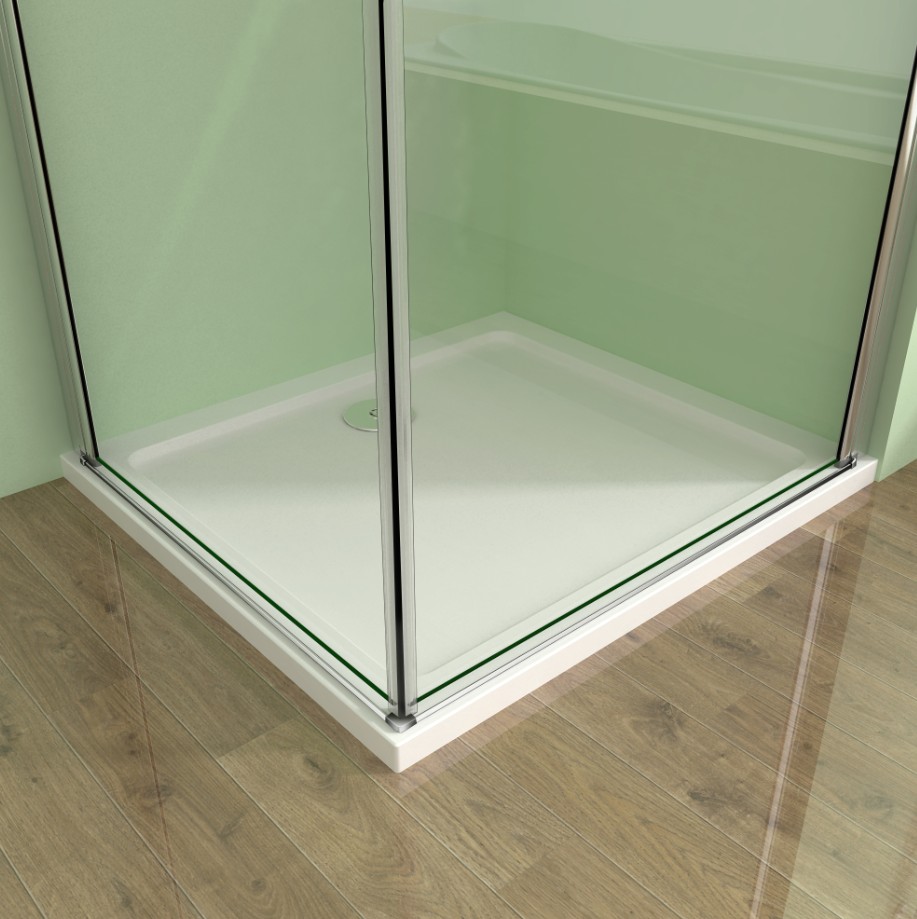 Duschkabine Nanoglas Duschwand Schwingtür Duschabtrennung Drehtür H