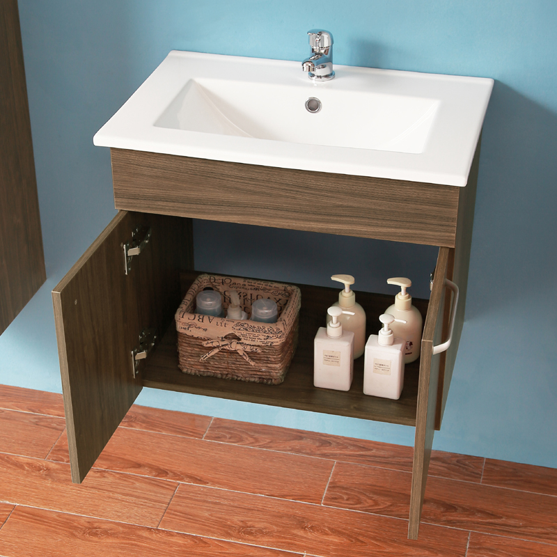 Waschtisch mit Unterschrank 60cm Badezimmer Badmöbel Set Gästezimmer