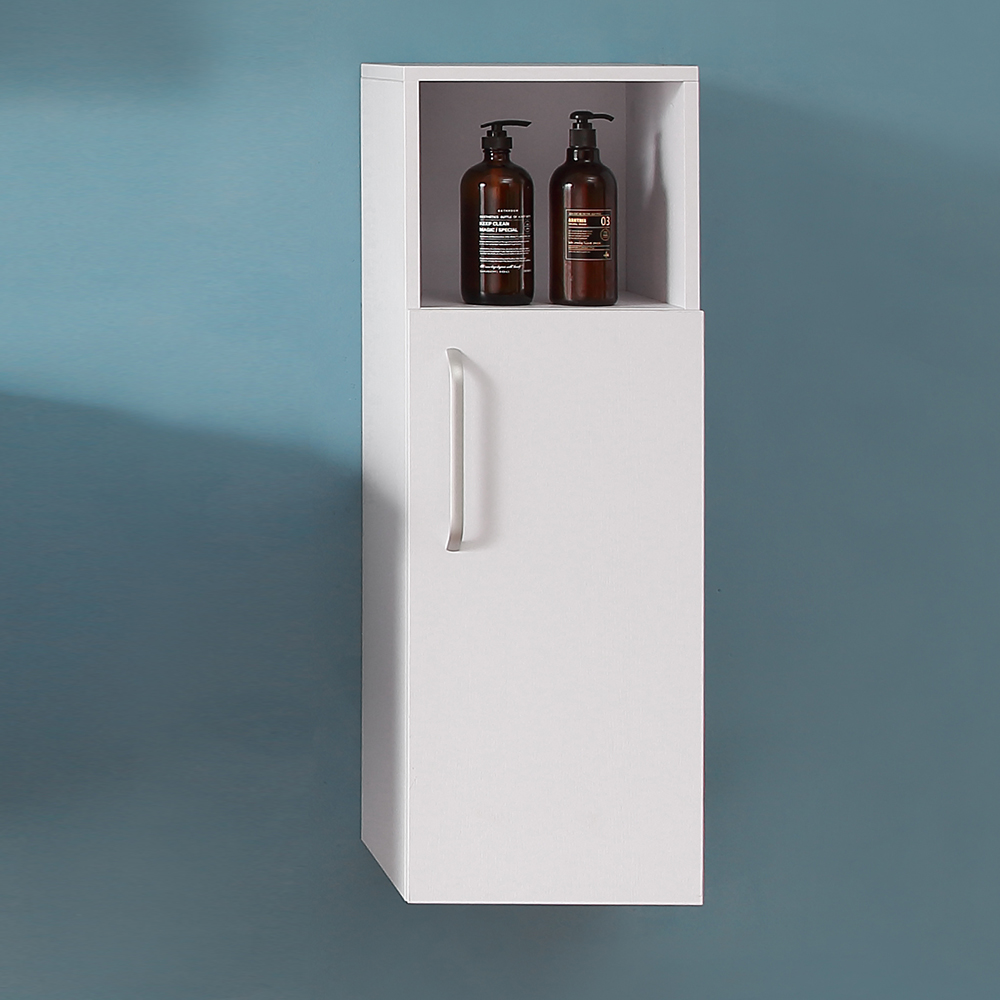 Badmöbel Waschbecken mit Unterschrank 60 cm Weiß Waschtisch Keramik