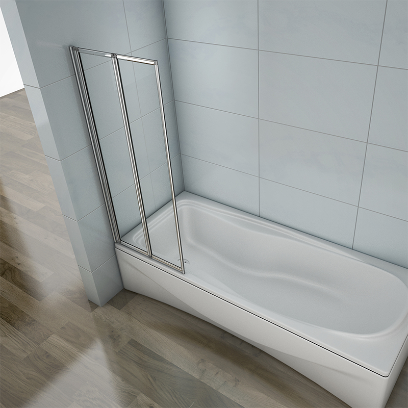 AICA 1/2/4/5 Fold Folding Pivot Shower Bath Screen Glass Door Panel ...