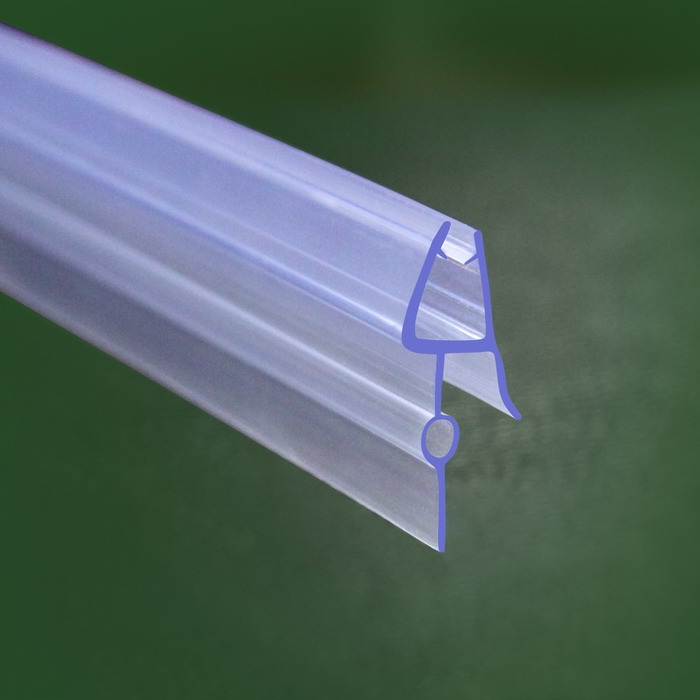 Bathroom Door Shower Enclosure Screen Plastic Seal For 58mm Glass SS1