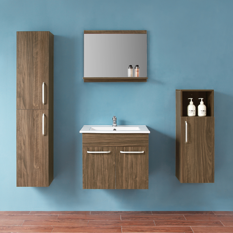 Waschbecken mit Unterschrank 60 cm Badmöbel SET Waschtisch Freistehend