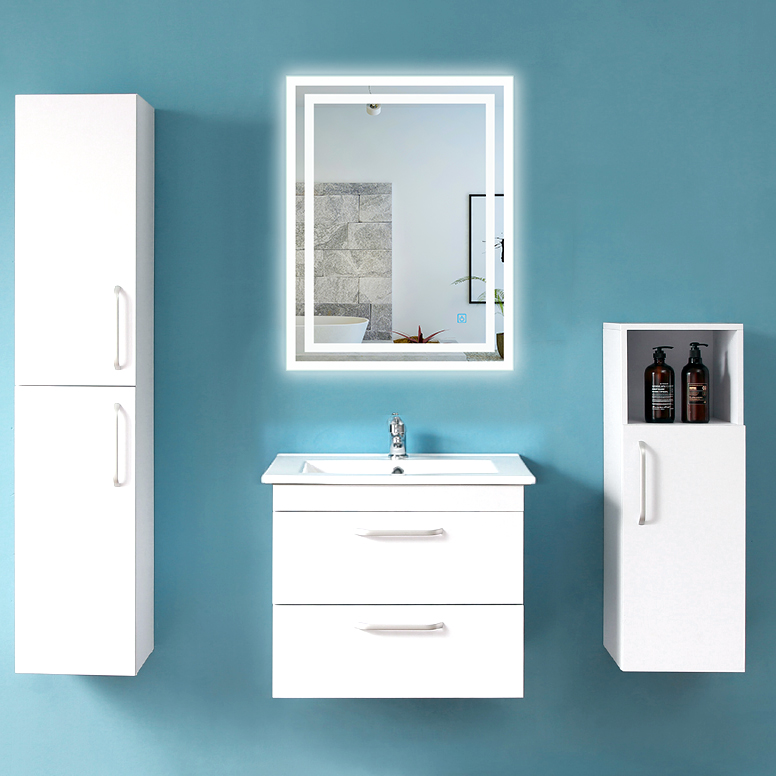 Badmöbel Waschbecken mit Unterschrank 60 cm Badschrank Waschtisch