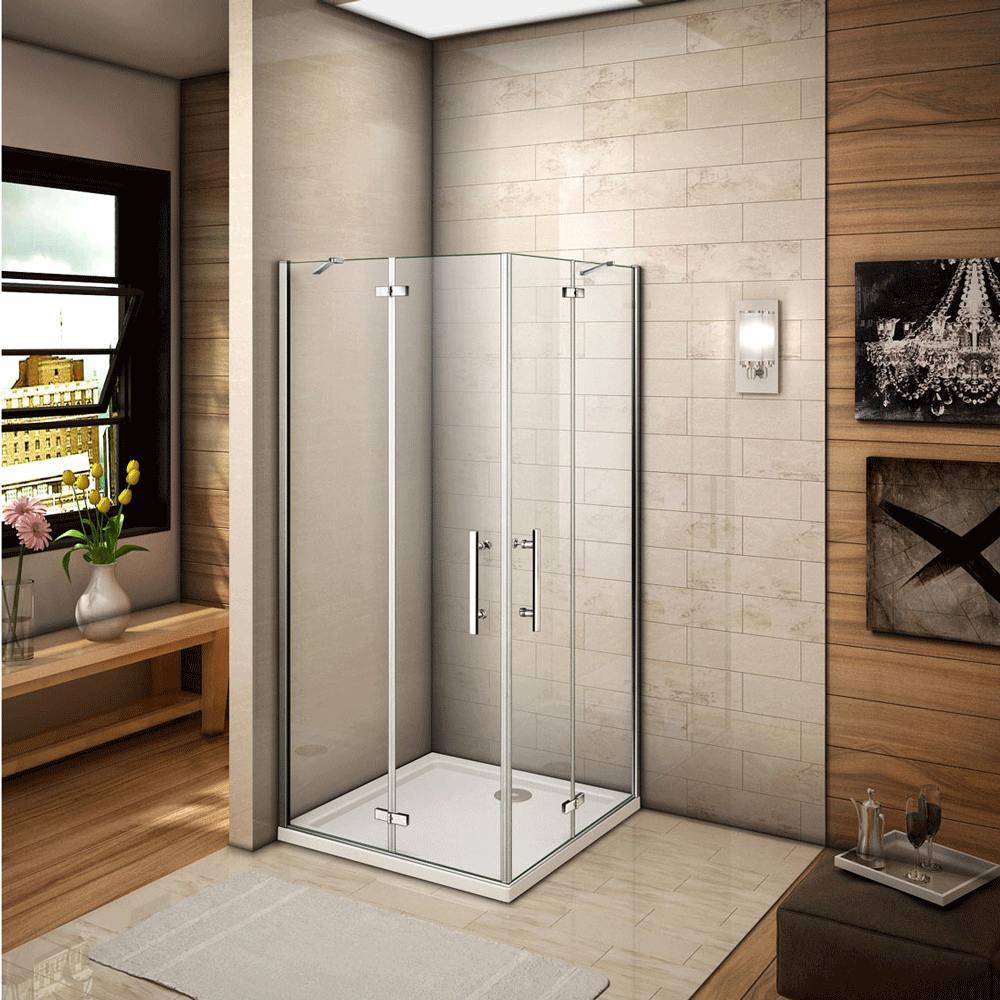 Scharniertür eckeinstieg NanoGlass Shower Cubicle Shower partition